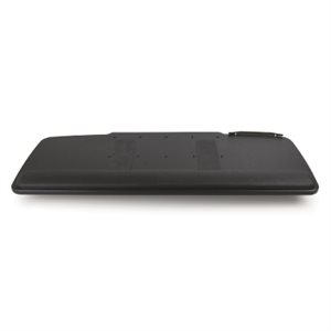 27'' wide HDPE keyboard tray with full lenght gel-feel palm