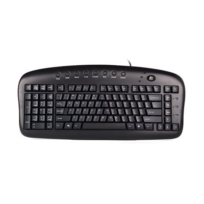 Wired Keyboard lefthanded black USB english BS29B