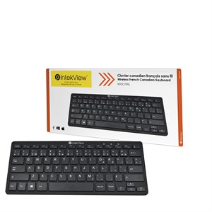 Wireless IntekView Min-Keyboard French Canadian 11''